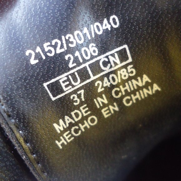 SIZE EU 37. ZARA BASIC wedge cut-out ankle booties buckle wingtip black. - Picture 12 of 16